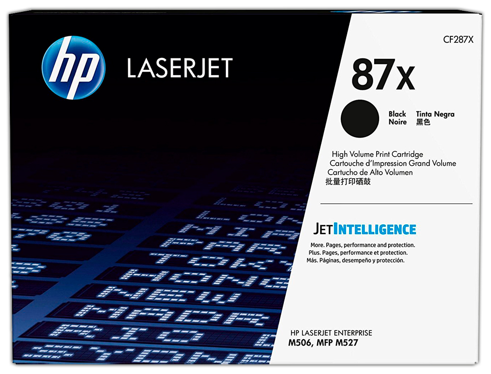 Toner hp laserjet pro entreprise m506 / mfp m527 / m501 negro 18000 paginas