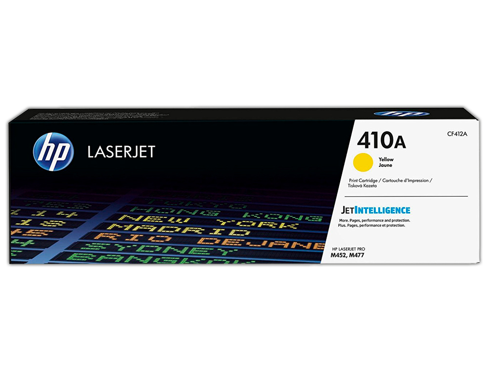 Toner hp color laserjet pro m377 / m452 / mfp m477 amarillo 2300 paginas