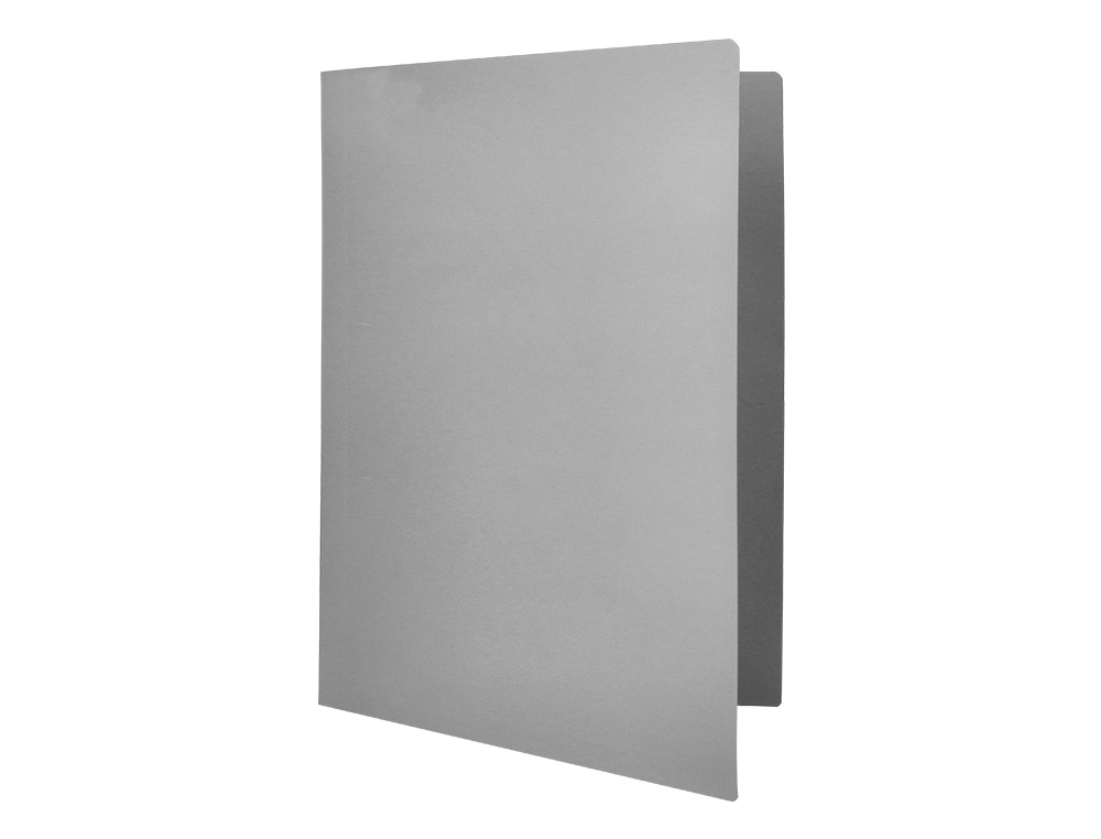 SUBCARPETA LIDERPAPEL FOLIO GRIS 180G/M2