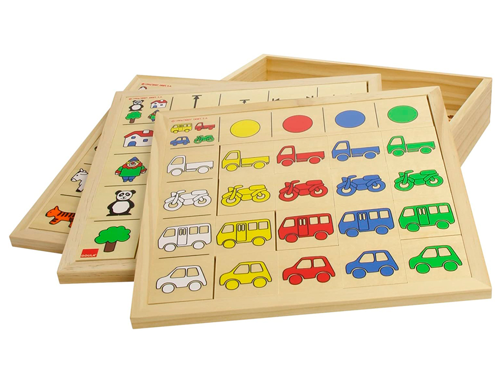 Juego goula didactico adjetivos y posiciones