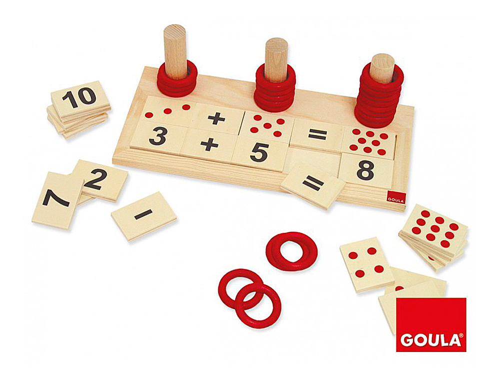 Juego goula didactico sumas y restas