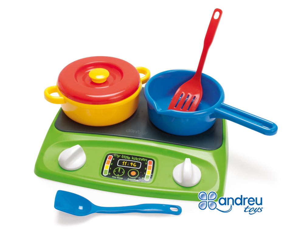 Juego dantoy cocina vitro 6 piezas 25x30x10 cm