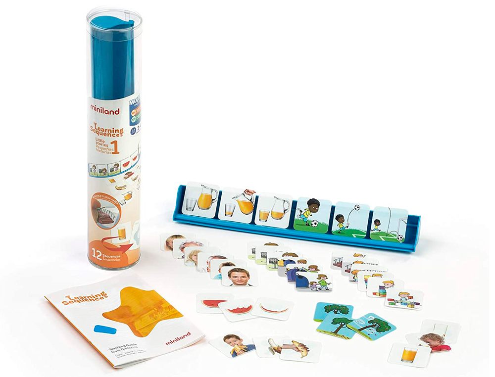 Juego miniland learning sequences little stories 3-4 años