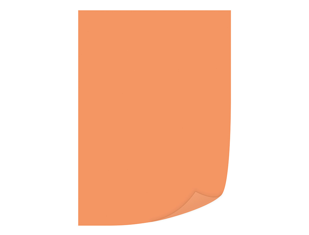 PAPEL DE COR Q-CONNECT DIN A4 80 GR LARANJA NEON EMBALAGEM DE 500 FOLHAS