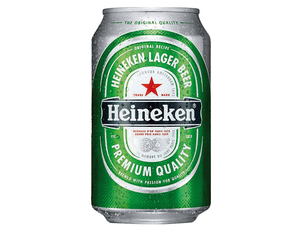 Cerveza heineken lata 330 ml