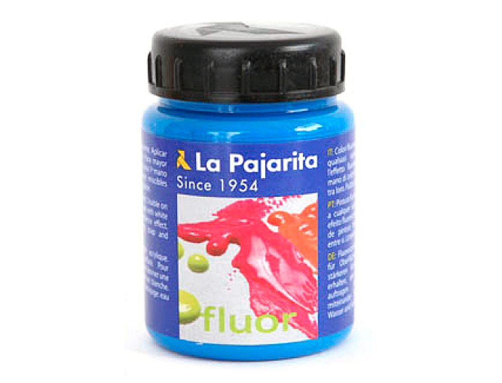 Pintura acrilica la pajarita f-05 azul luminoso 75ml