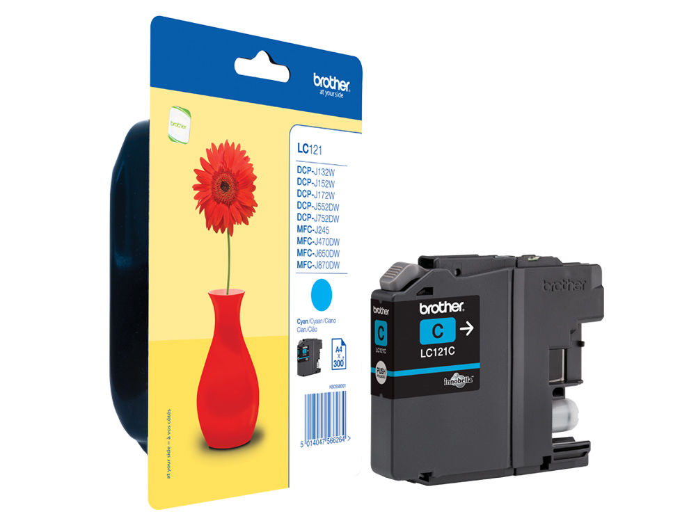 INK-JET BROTHER DCP-J132W/152W/552DW/752DW MFC-J470DW/650DW/870DW CIAN -300 PAG