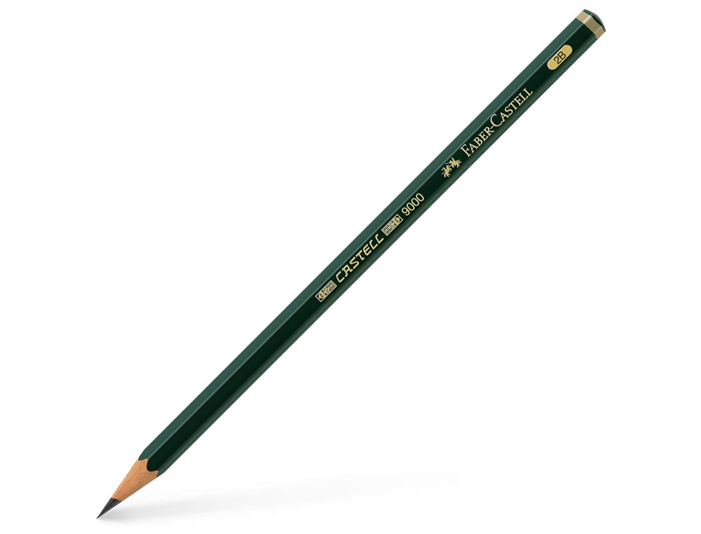 LAPICES DE GRAFITO FABER 9000 2B UNIDAD