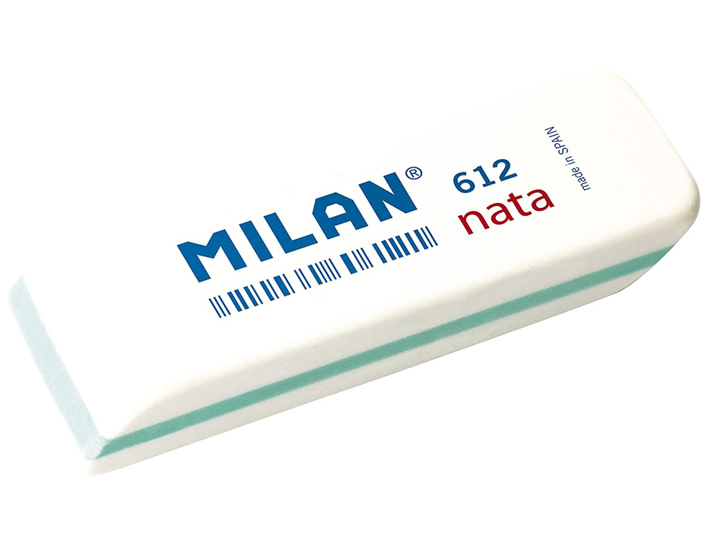 Goma de borrar milan 612 unidad