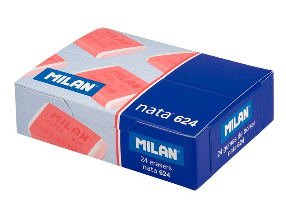 Goma de borrar milan 624 unidad