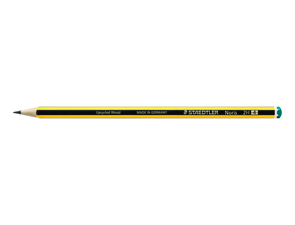 LAPICES DE GRAFITO STAEDTLER NORIS N.4 2H UNIDAD