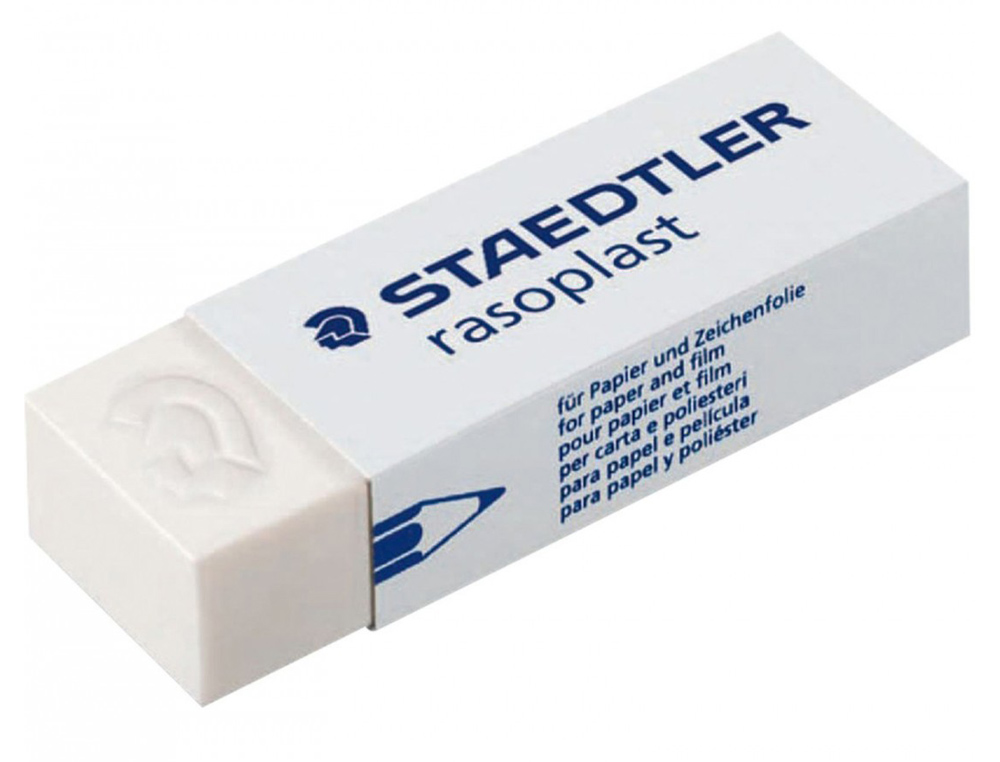 Goma de borrar staedtler 526 b40 plastico unidad