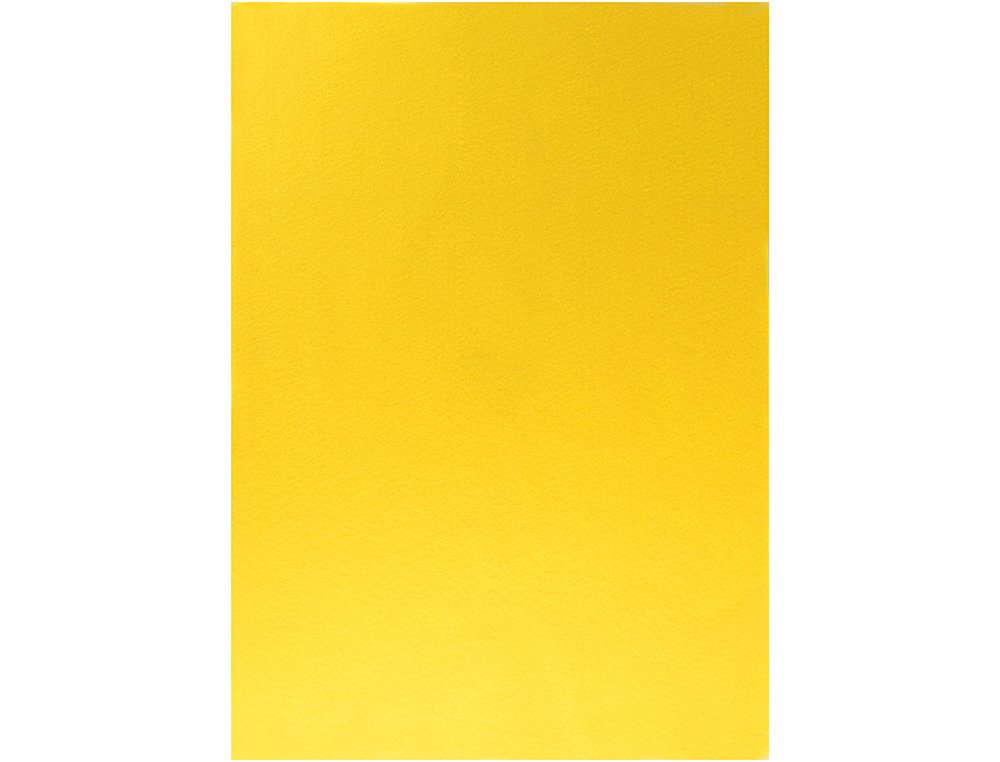 Fieltro liderpapel 50x70 cm amarillo 160 g/m2