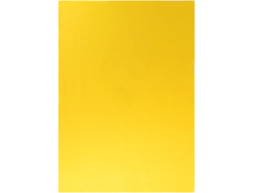 Fieltro liderpapel 50x70 cm amarillo 160 g/m2