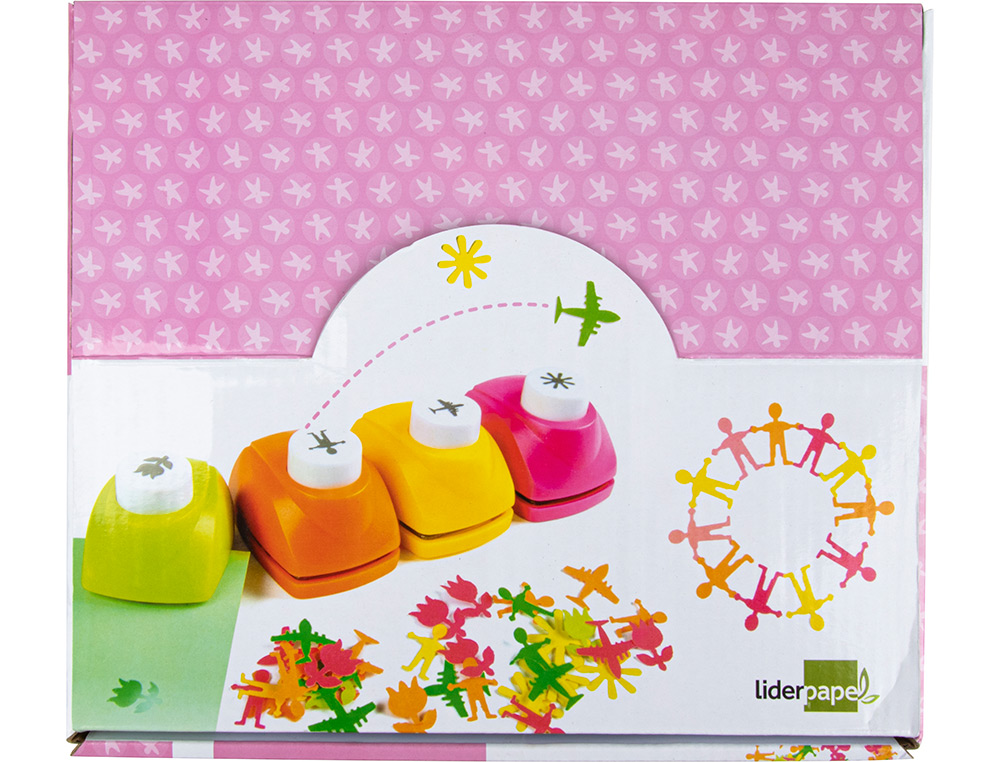 TALADRADOR LIDERPAPEL CON FIGURAS DECORATIVAS MODELOS SURTIDOS