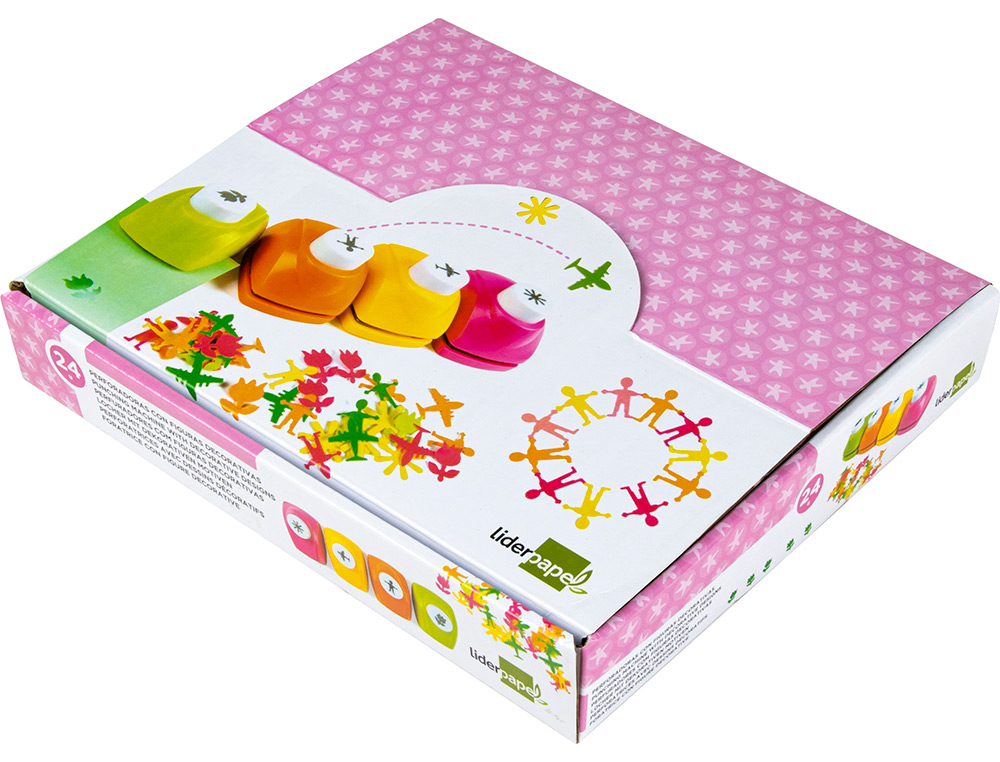 TALADRADOR LIDERPAPEL CON FIGURAS DECORATIVAS MODELOS SURTIDOS