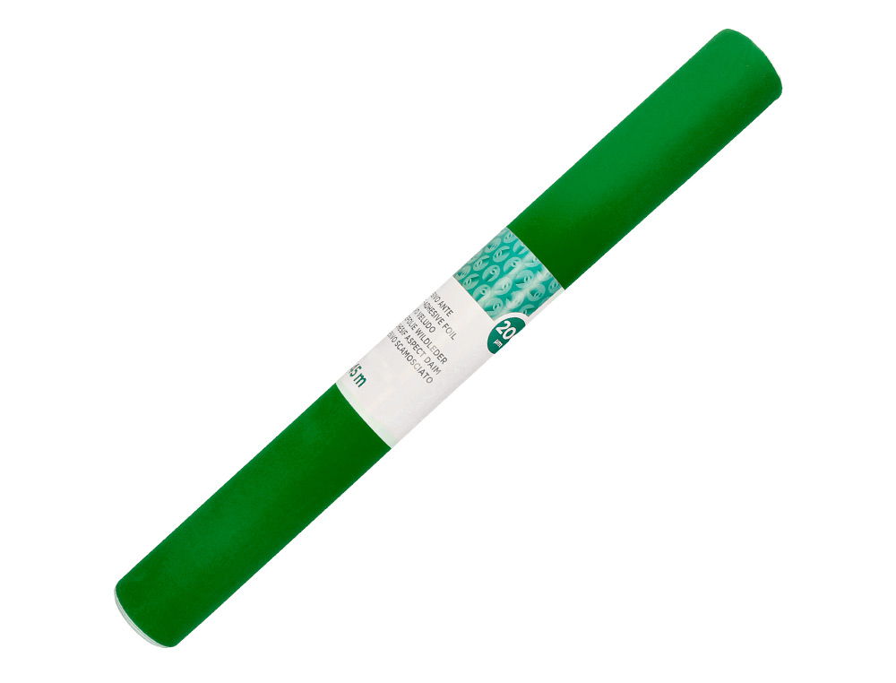 Rollo adhesivo liderpapel especial ante verde rollo de 0,45 x 2 mt