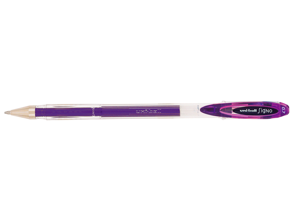 Boligrafo uni-ball roller um-120 signo 0,7 mm tinta gel color violeta