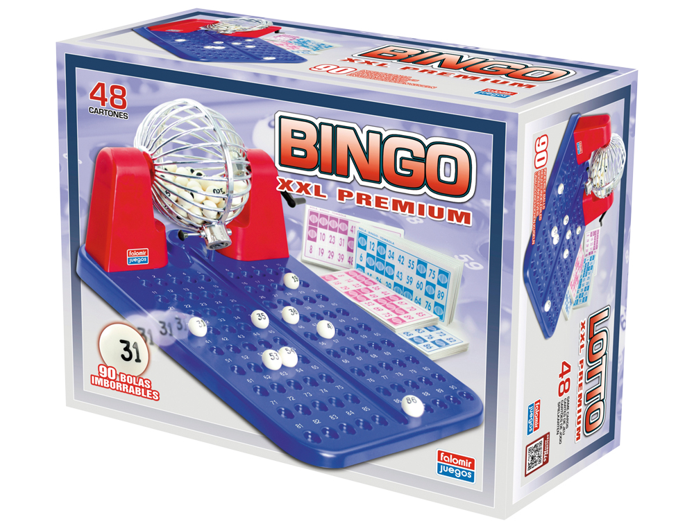 Juego de mesa falomir bingo xxl premium