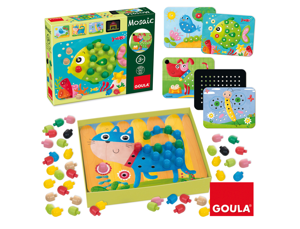 Juego goula didactico mosaico