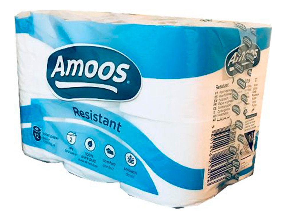 Papel Secamanos 650 Servicios (Pack 2 Rollos) Apto Uso Alimentario Doble  Capa Celusosa 100%