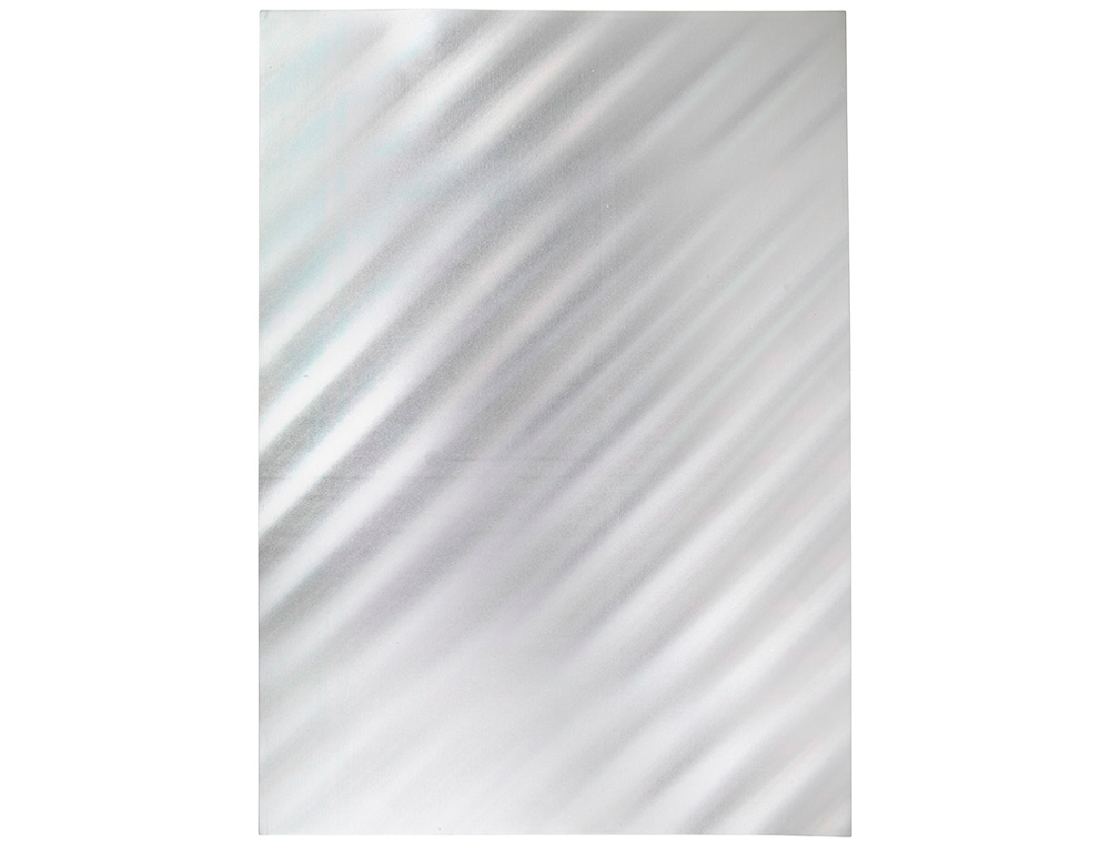 Goma eva liderpapel 50x70 cm espesor 2 mm metalizada plata