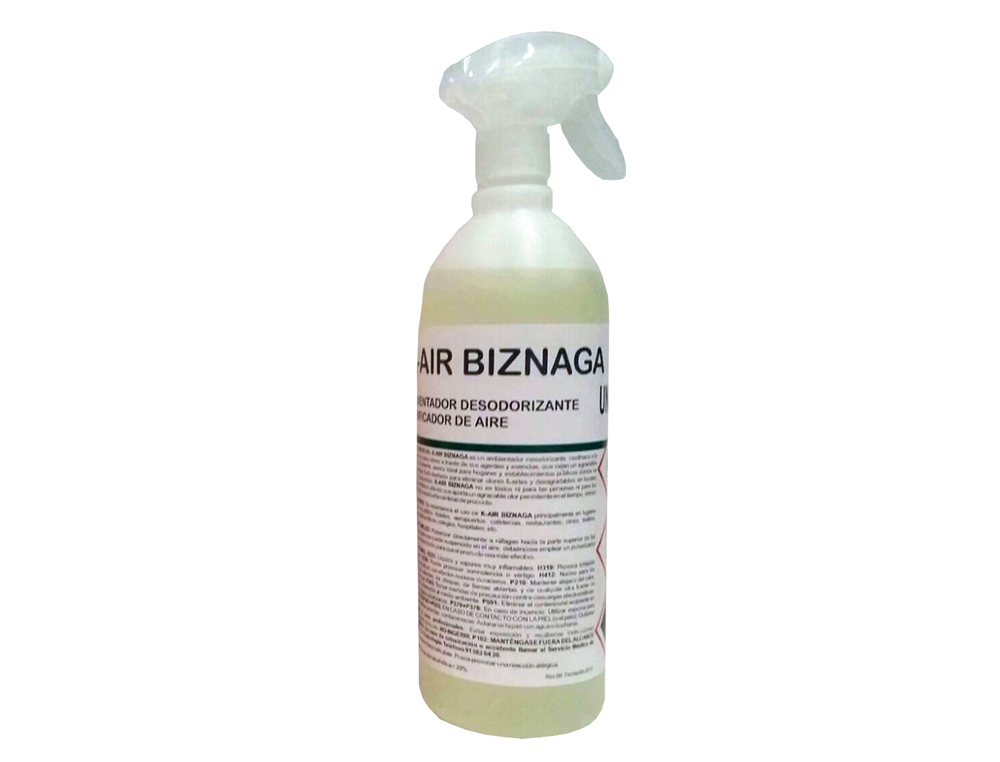 Ambientador spray ikm k-air aroma jazmin botella de 1 litro