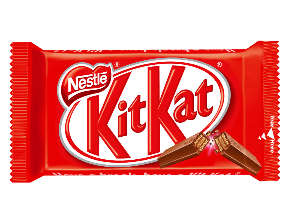 Kit kat nestle classic paquete de 4 barritas 41,5 gr