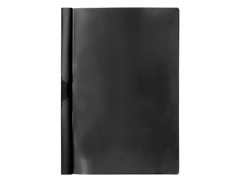 CARPETA BEAUTONE DOSSIER PINZA LATERAL 35365 POLIPROPILDIN A4 NEGRA 25 H. PINZA DESLI-PACK DE 10 RETRACTILADO