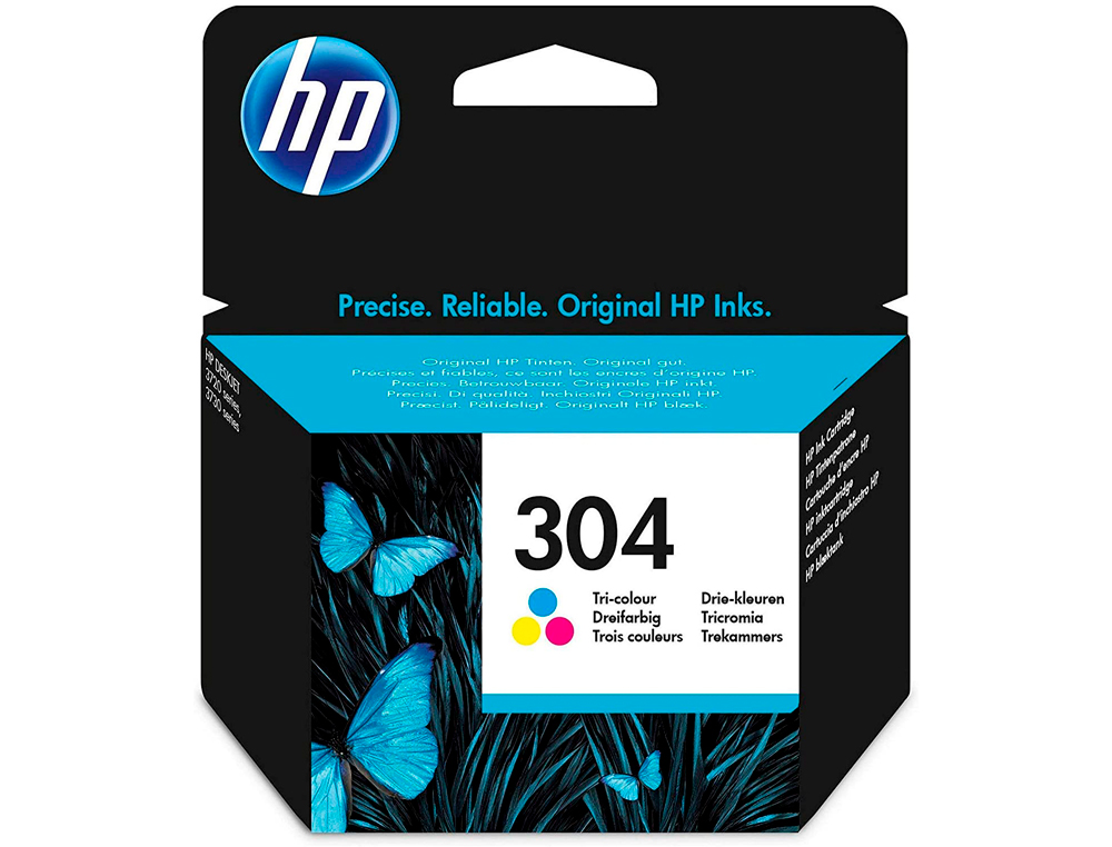 Ink-jet hp n.304 deskjet 3000 / 3720 / 3730 negro 120 paginas