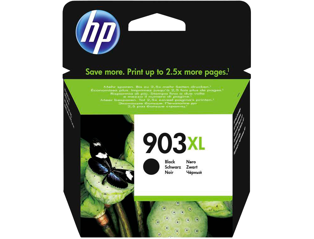 Ink-jet hp 903xl officejet 6960 / 6970 negro 825 paginas