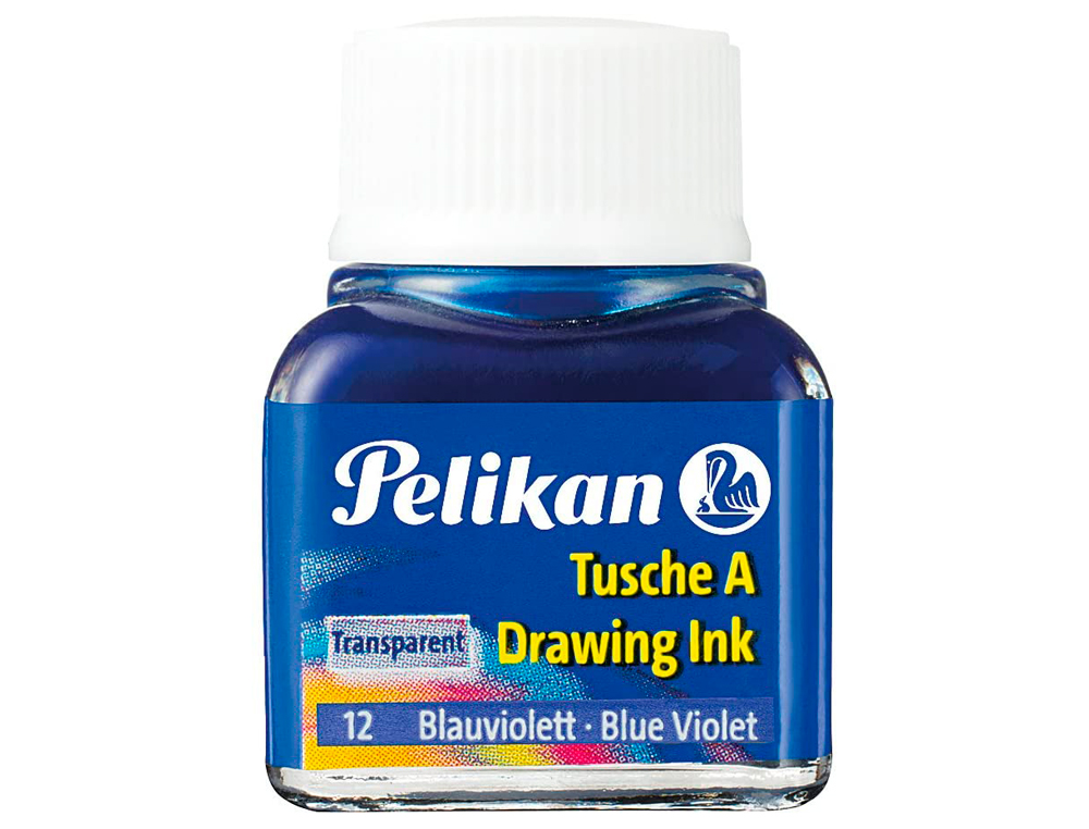 Tinta china pelikan violeta bote de 10 ml