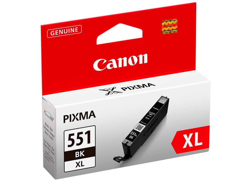 Ink-jet canon cli-551/550xl mg5450 / ip7250 / mg6350 negro