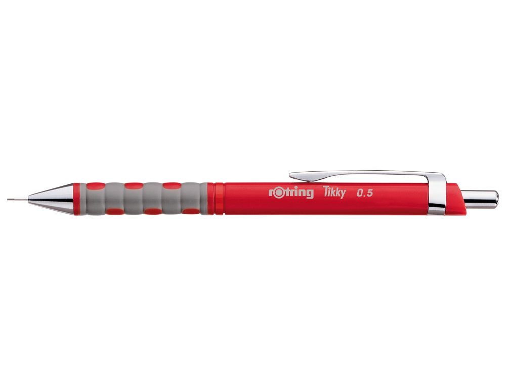 Portaminas rotring tikky 0,5 mm rojo