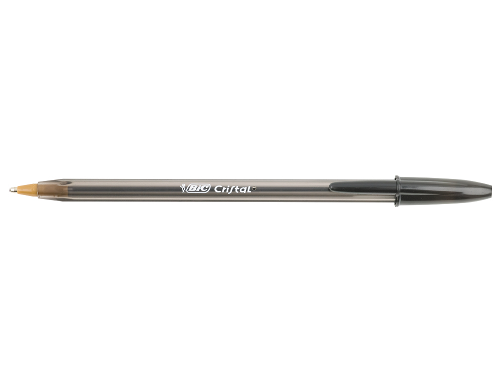 Boligrafo bic cristal negro unidad