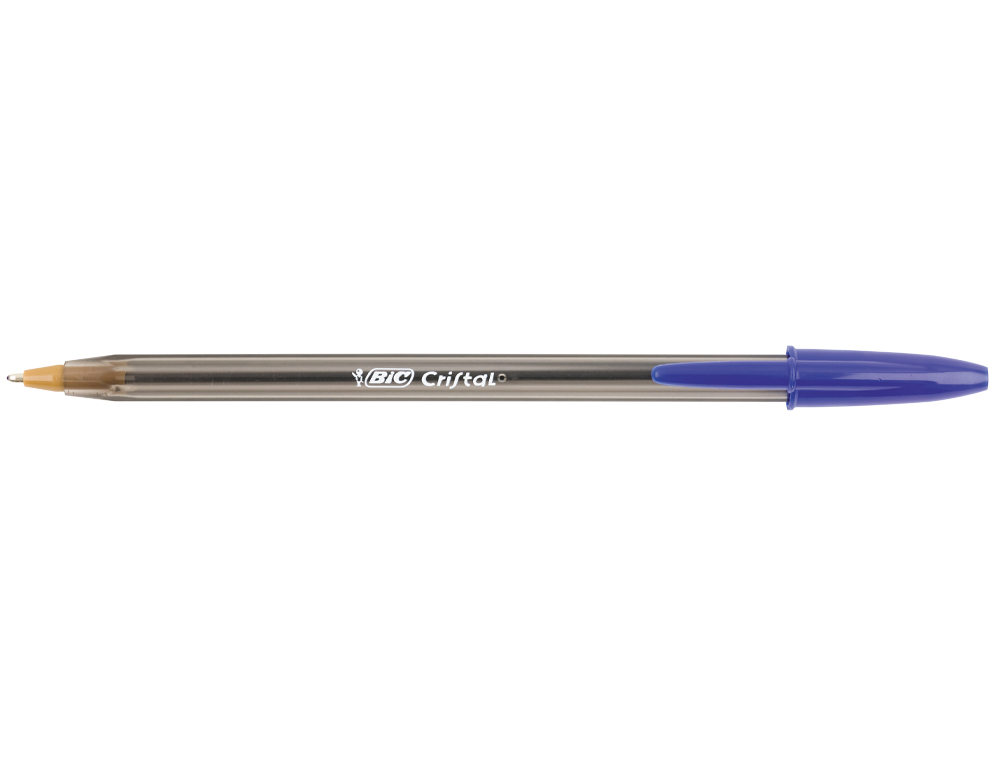 Boligrafo bic cristal azul unidad