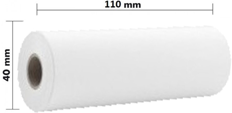 ESTIRIZACION STEELCOM COLON-ROLLO SUMADORA TERMICO  110 MM ANCHO X 40 MM DIAMETRO SIN BISFENOL A