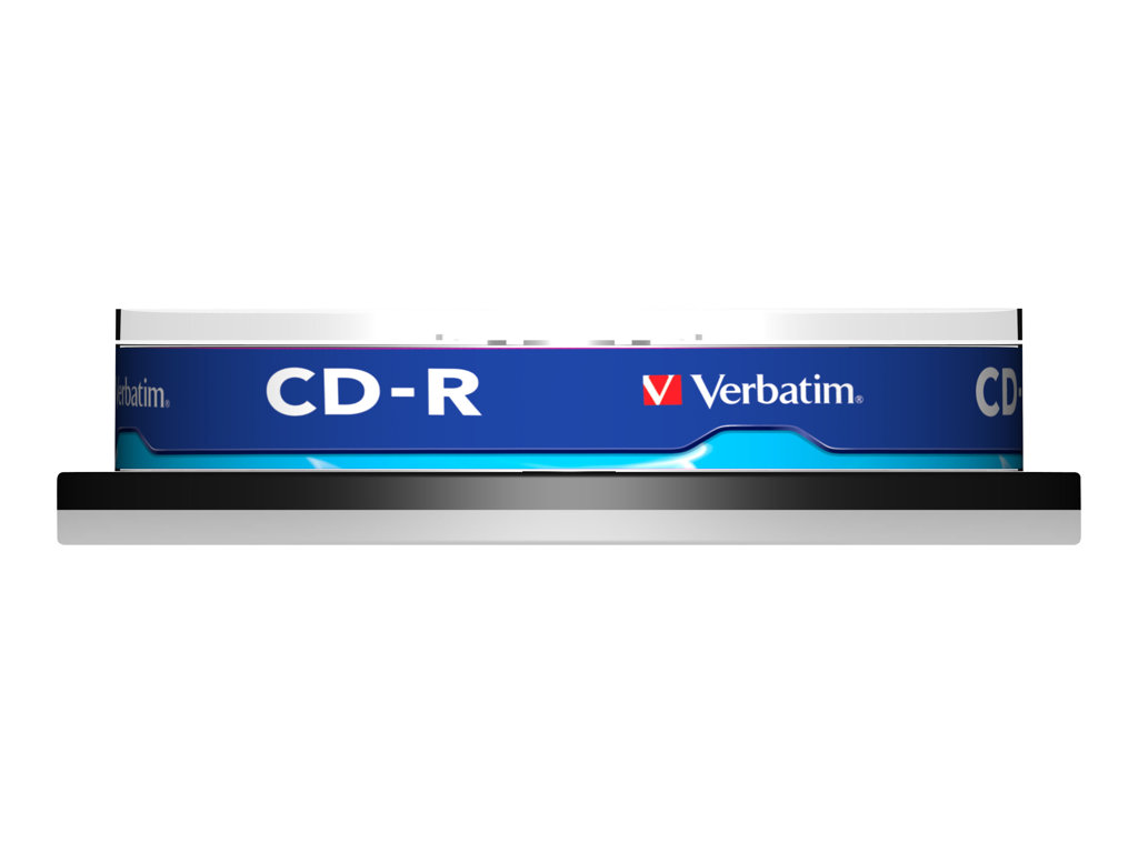 VERBATIM CD -R 700MB 52X SPINDLE 10 DATALIFE 