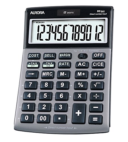 CALCULADORA AURORA 12 DIGITOS
