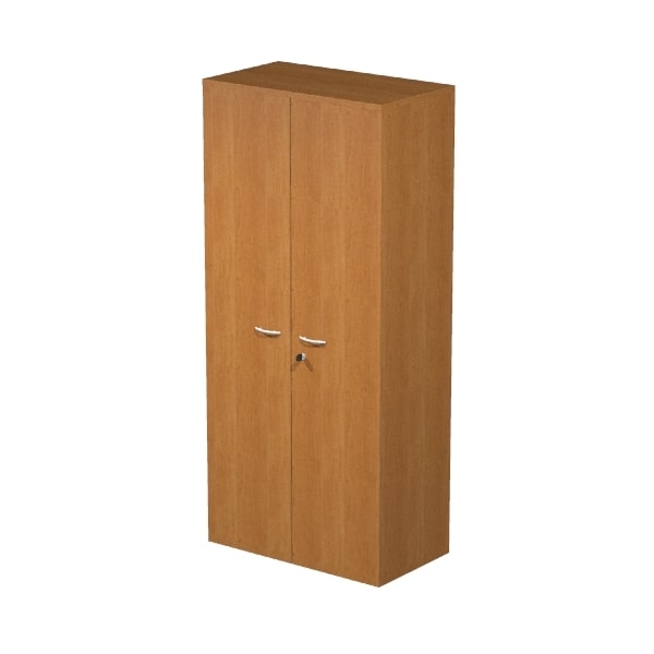 ARMARIO ALTO CON PUERTAS DE MADERA CON TRES ESTANTERIAS. MEDIDAS: 80x35x180cm.DE ALTRA. COLORES A ELEGIR: HAYA, BLANCO O GRIS.