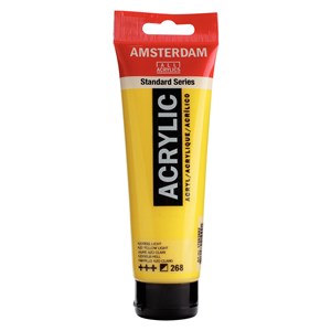 ACRILICO AMSTERDAM 120ML.N268 AMARILLO AZO CLARO