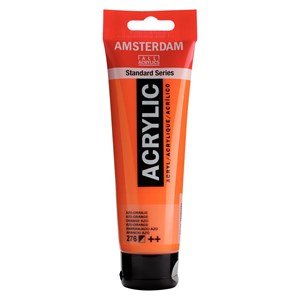 ACRILICO AMSTERDAM 120ML.N276 ANARANJADO AZO