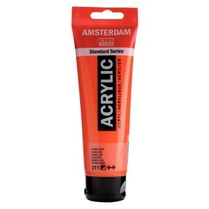 ACRILICO AMSTERDAM 120ML.N311 BERMELLN