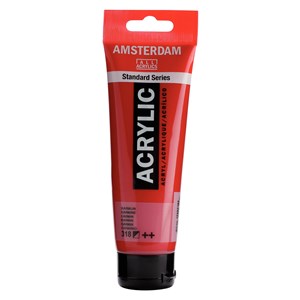 ACRILICO AMSTERDAM 120ML.N318 CARMIN