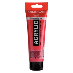 ACRILICO AMSTERDAM 120ML.N348 ROJO PERMANENTE PRPURA