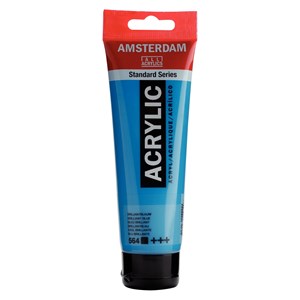 ACRILICO AMSTERDAM 120ML.N564 AZUL BRILLANTE