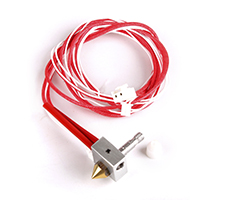 3D-Boquilla extrusor con cables para DIY