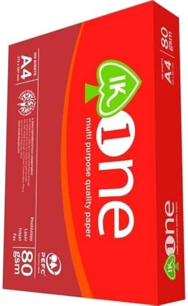 Papel Fotocopia IK ONE DIN-A4 80GR 500 Hojas
