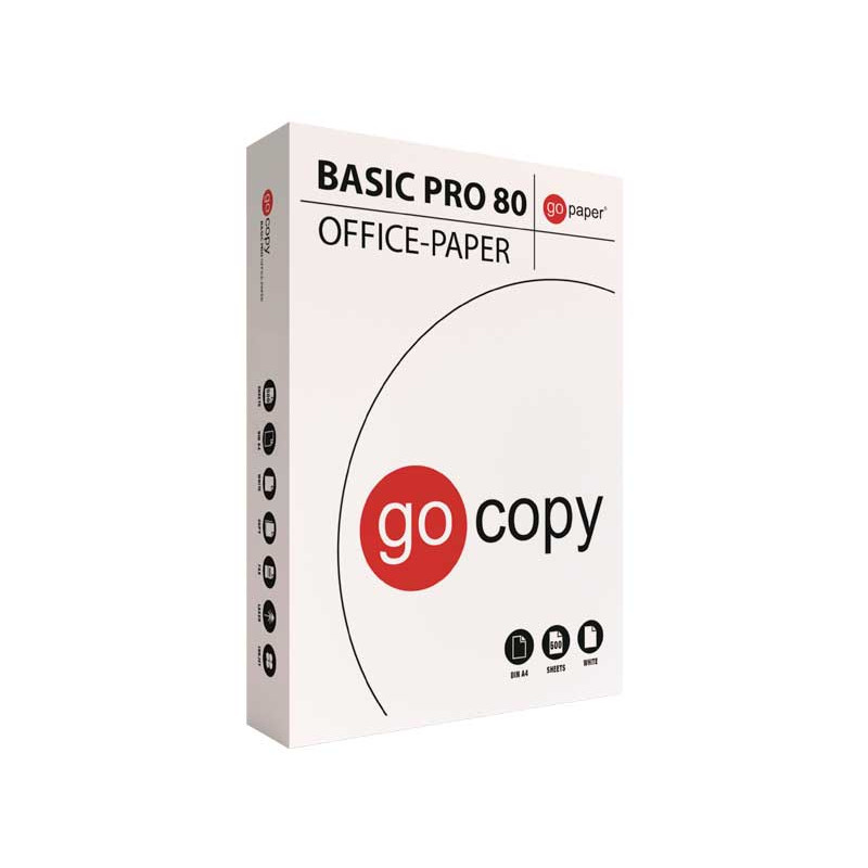 papel a4 basic pro 80 go copy paq 500h 