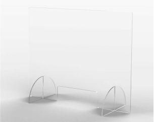 MAMPARA METACRILATO    85cm Ancho x 75cm Alto x 20cm Prof